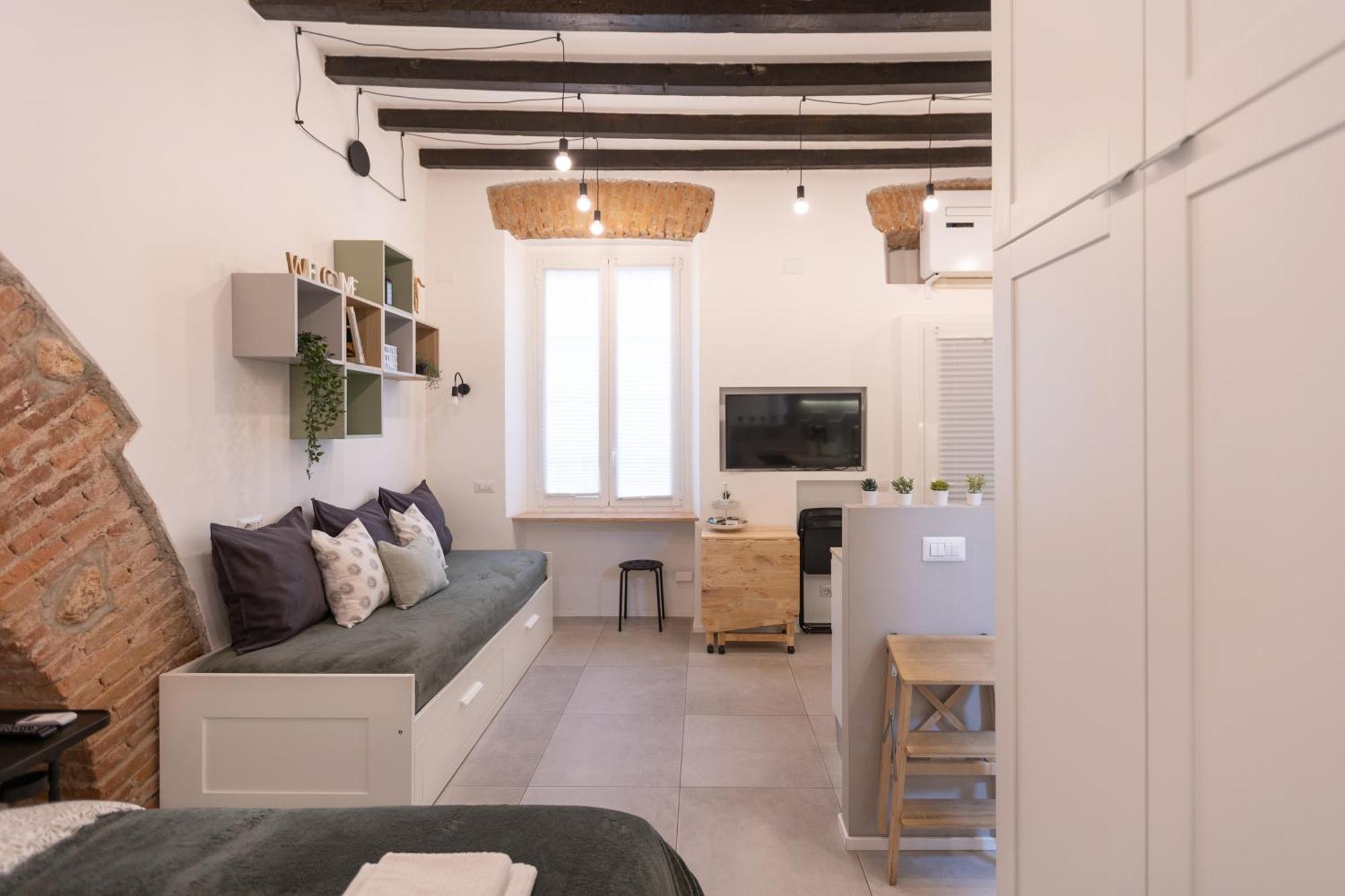 Bricks & Beams Studio In The Key Area Of Milano Exterior foto