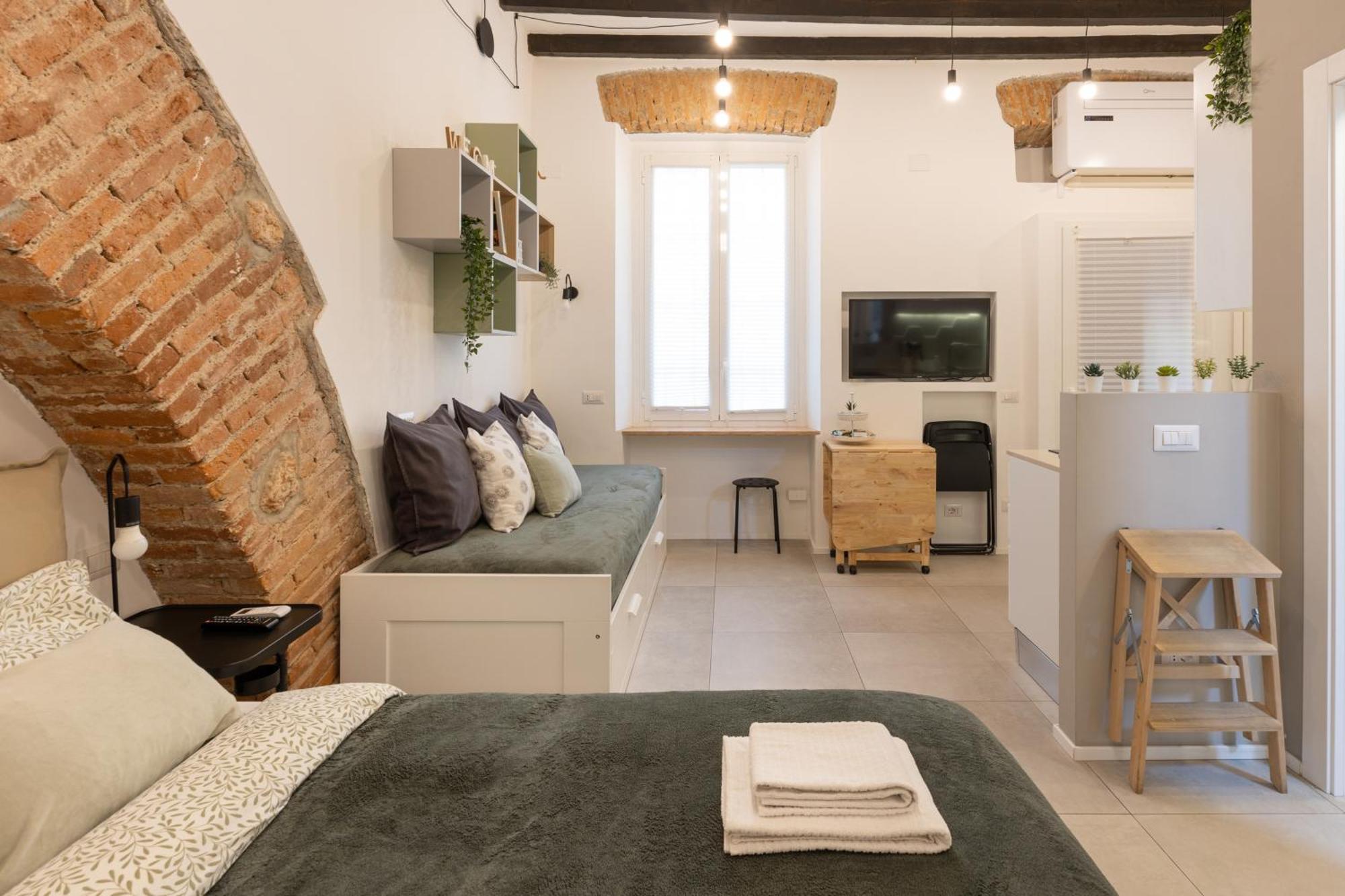 Bricks & Beams Studio In The Key Area Of Milano Exterior foto