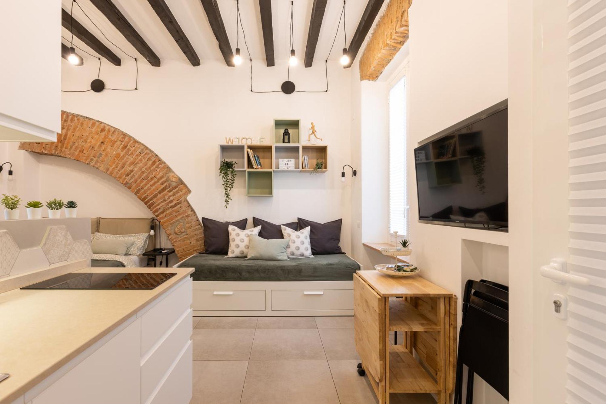 Bricks & Beams Studio In The Key Area Of Milano Exterior foto